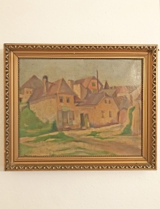 Tabán festmény - 1929